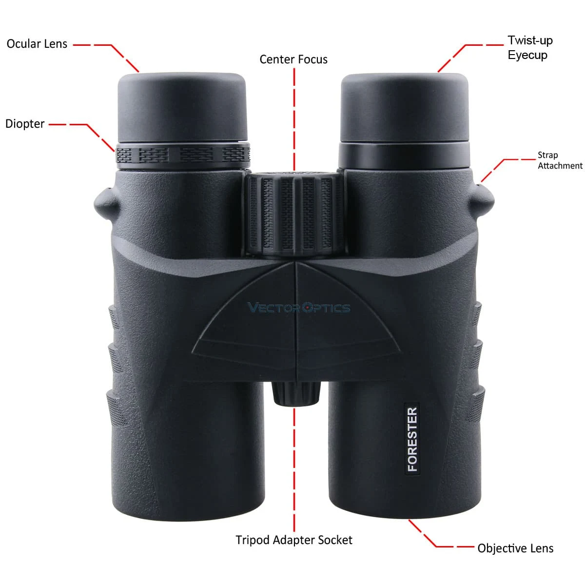 Vector Optics Forester 10x42 Binocular thumbnail 3