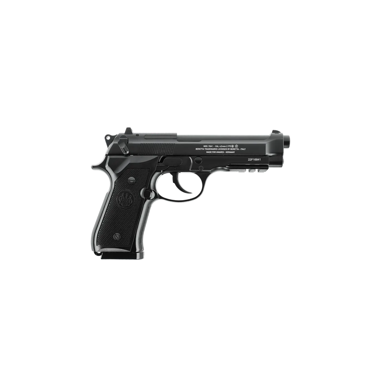 Beretta MOD. 92 A1 CO2 .177 Cal Air Pistol thumbnail 2