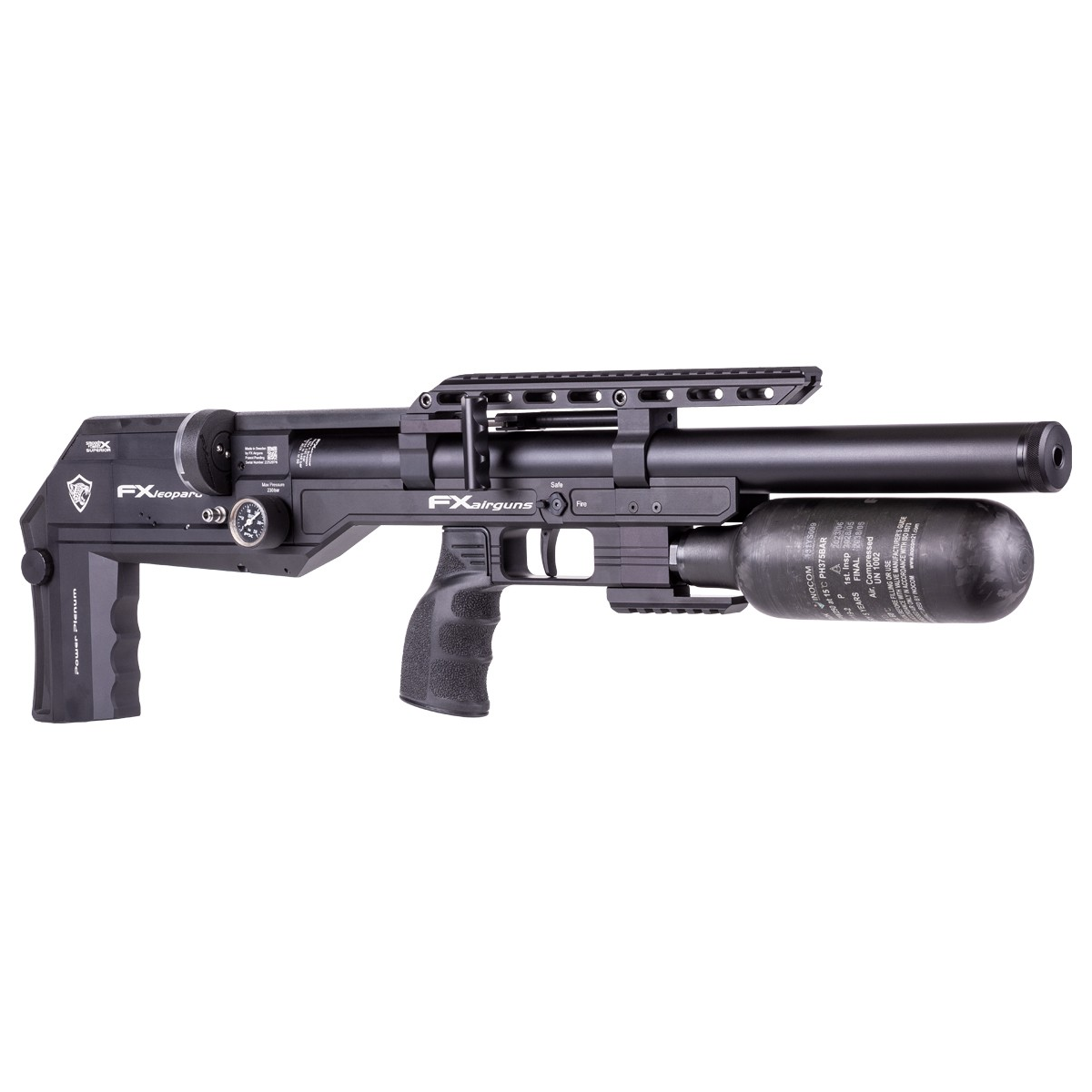 FX Leopard Bottle PCP .177 Cal Rifle thumbnail 3